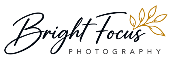 St louis wedding photographer bright focus logo
